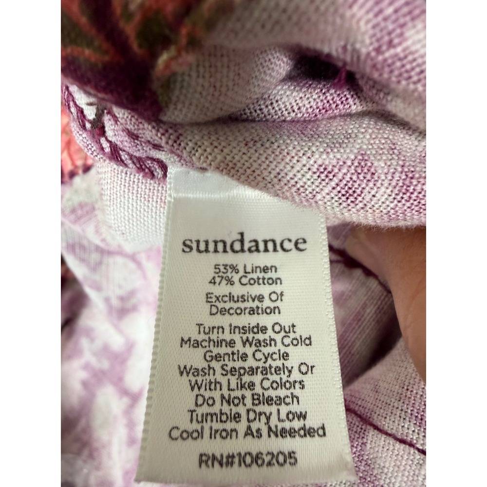 Sundance Women's Shorts Floral Linen Cotton bohemian hippie festival - Picture 8 of 15